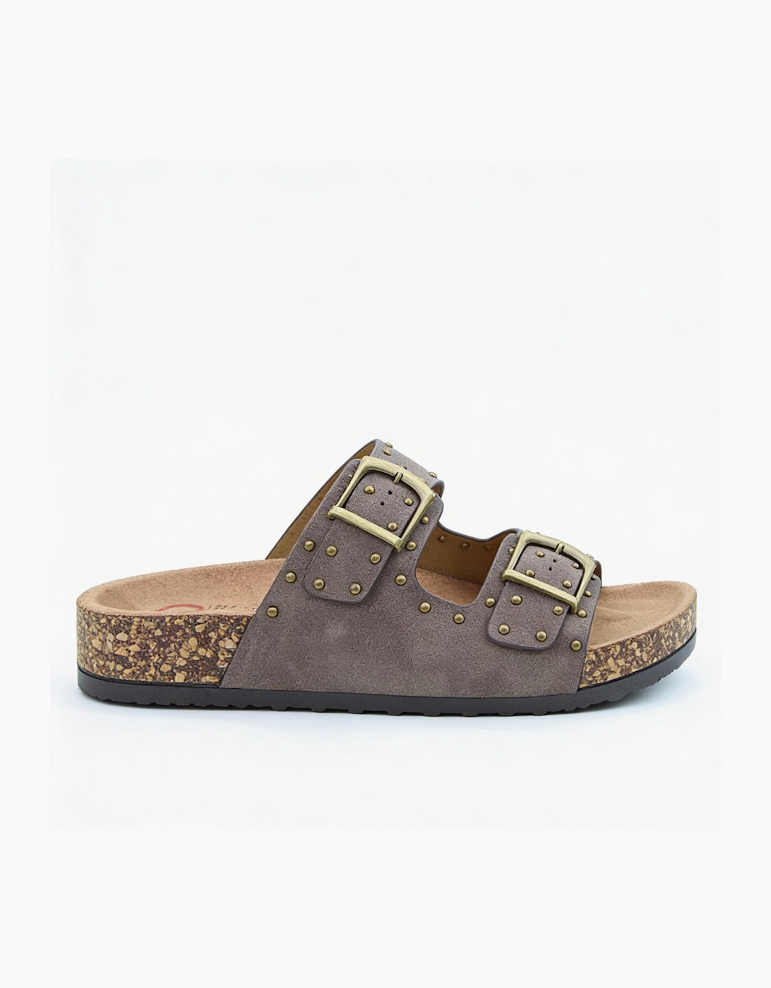 Heavenly Feet POLLY Womens Mules Sandals Bark, 6 of 5