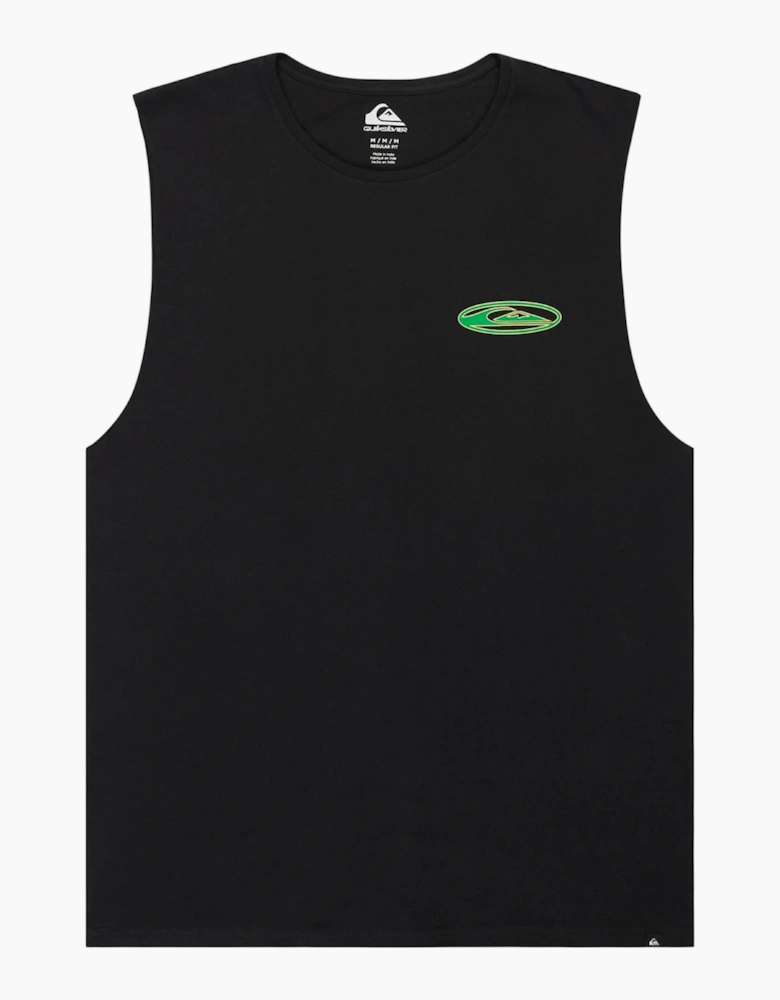 Quiksilver Mens EV Quikglobe Muscle Graphic Vest