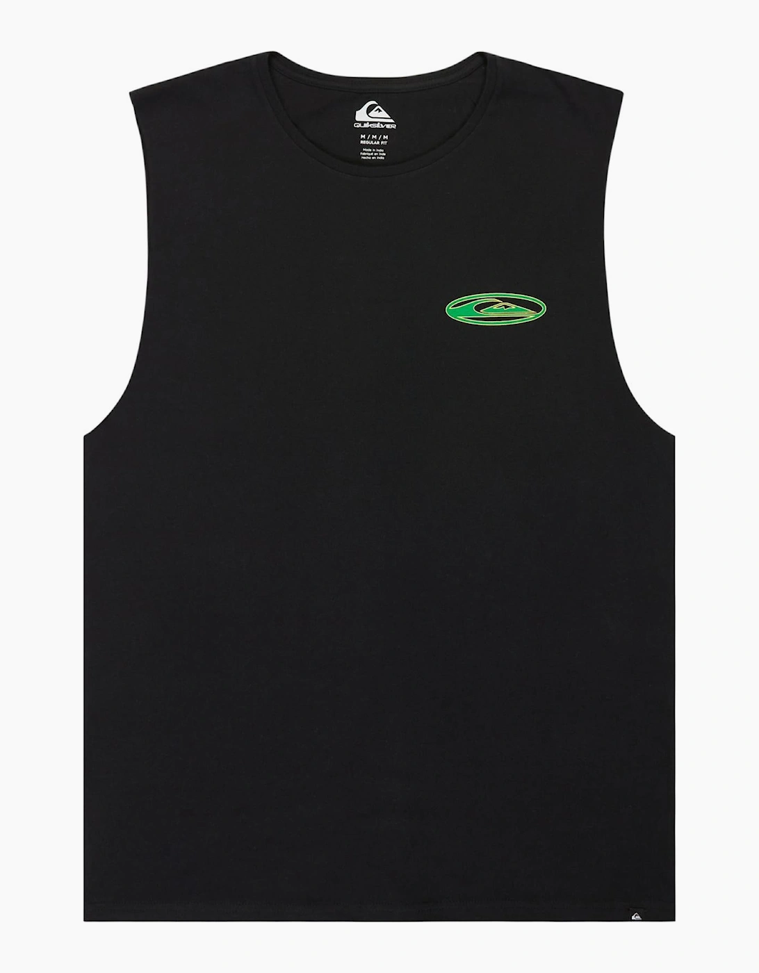 Quiksilver Mens EV Quikglobe Muscle Graphic Vest, 2 of 1