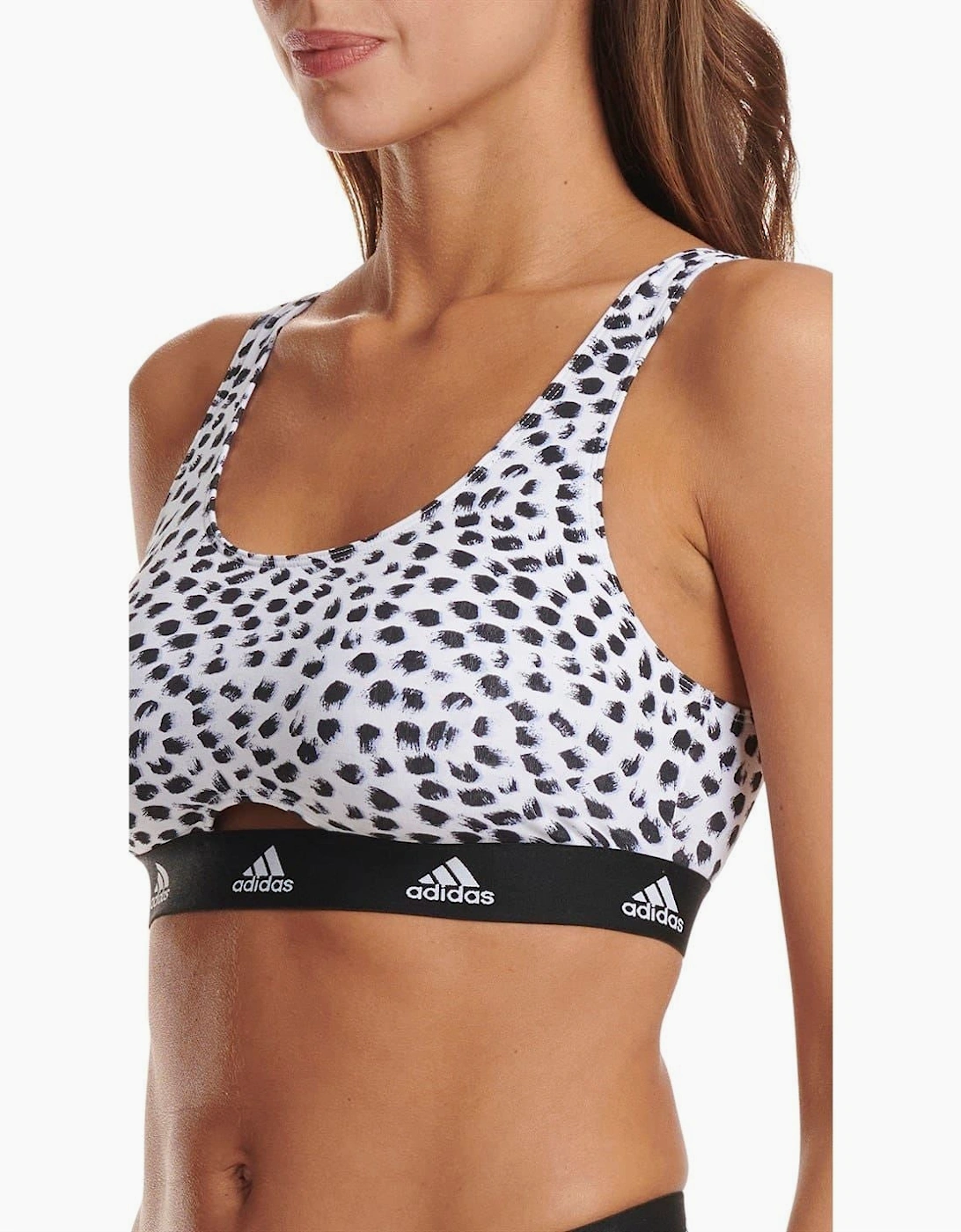 Active Comfort Cotton Scoop Bralette