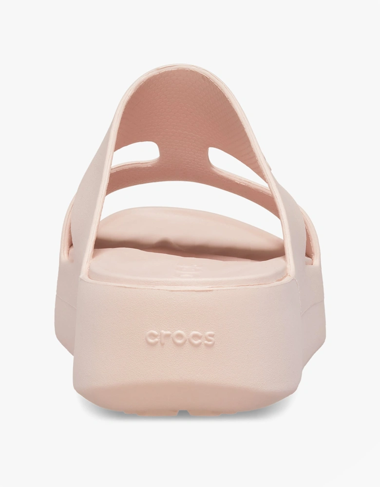 Crocs GETAWAY PLATFORM Womens Sliders Quartz