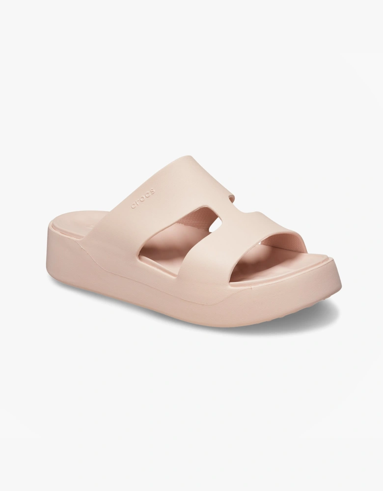 Crocs GETAWAY PLATFORM Womens Sliders Quartz
