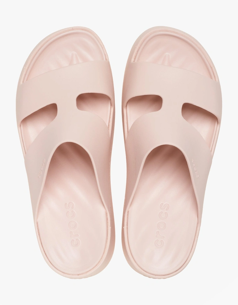 Crocs GETAWAY PLATFORM Womens Sliders Quartz