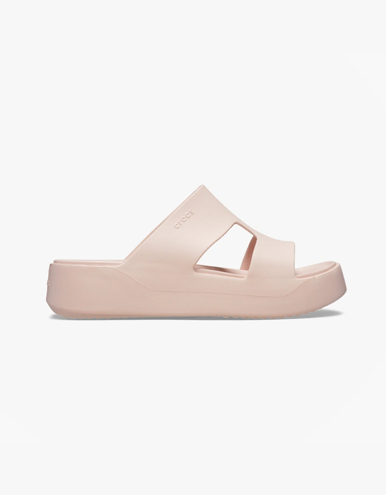 Crocs GETAWAY PLATFORM Womens Sliders Quartz