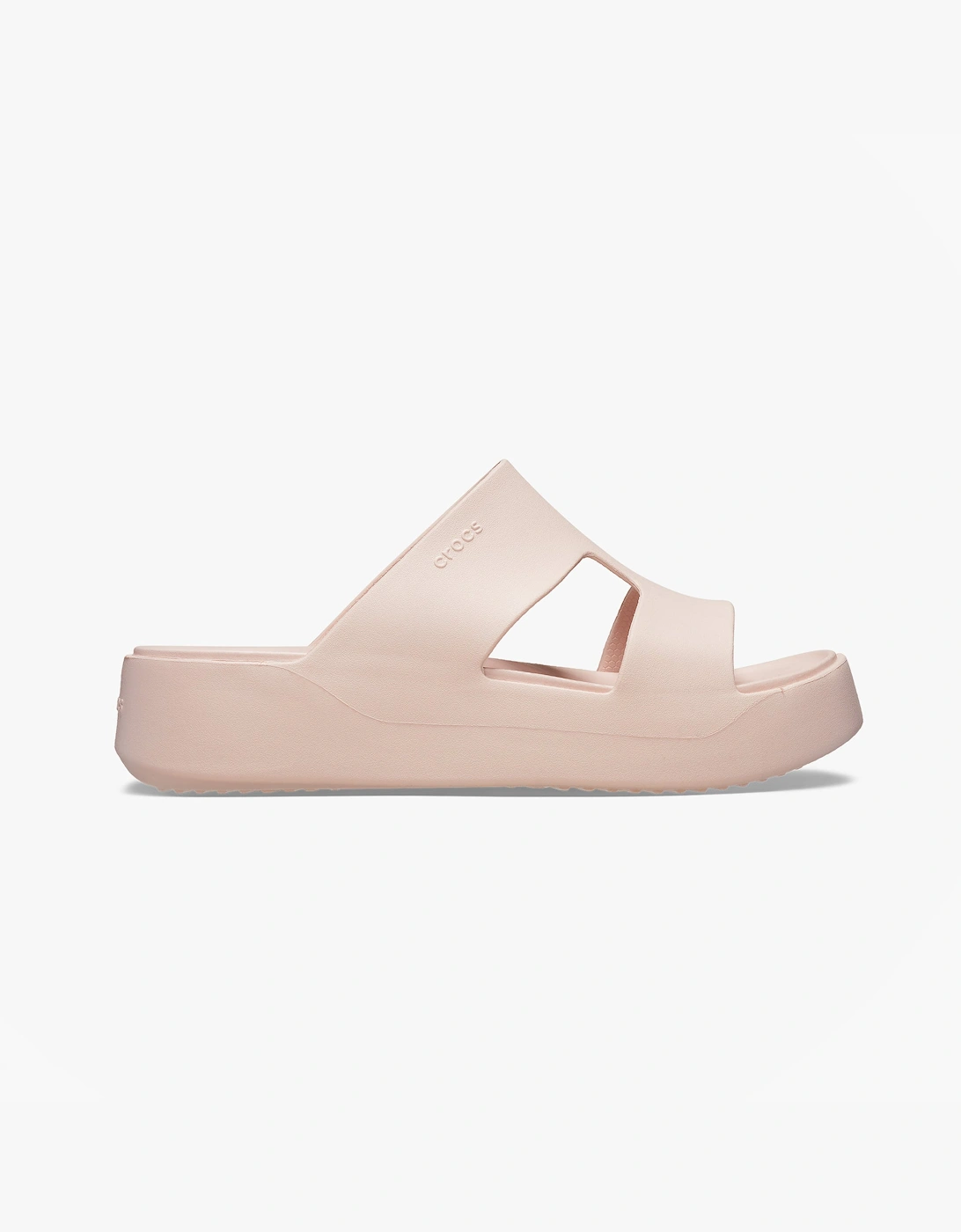 Crocs GETAWAY PLATFORM Womens Sliders Quartz