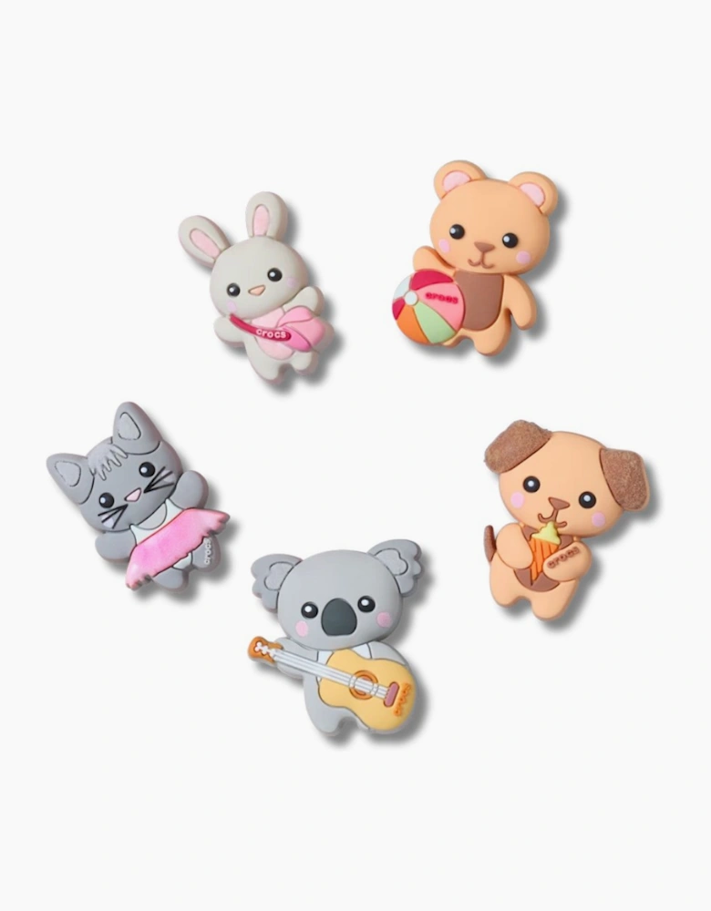 Cute Animal Friends 5 Pack Jibbitz
