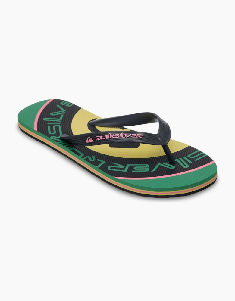 Quiksilver Mens Molokai Screen Flip Flops
