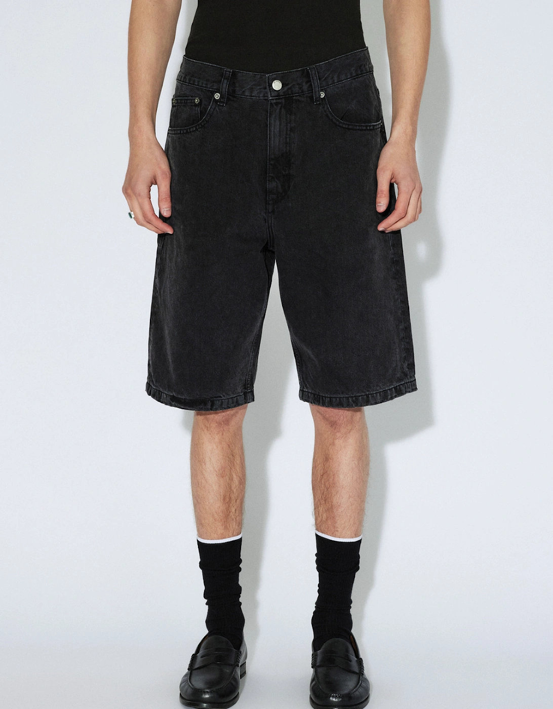 Omar Denim Shorts - Worn Black, 4 of 3