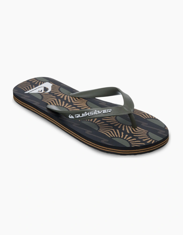 Quiksilver Mens Molokai Art Flip Flops