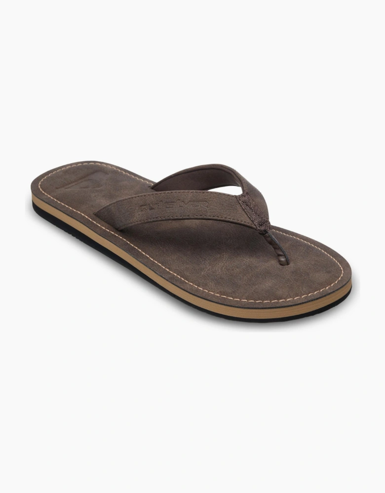 Quiksilver Mens Molokai Nubuck Flip Flops