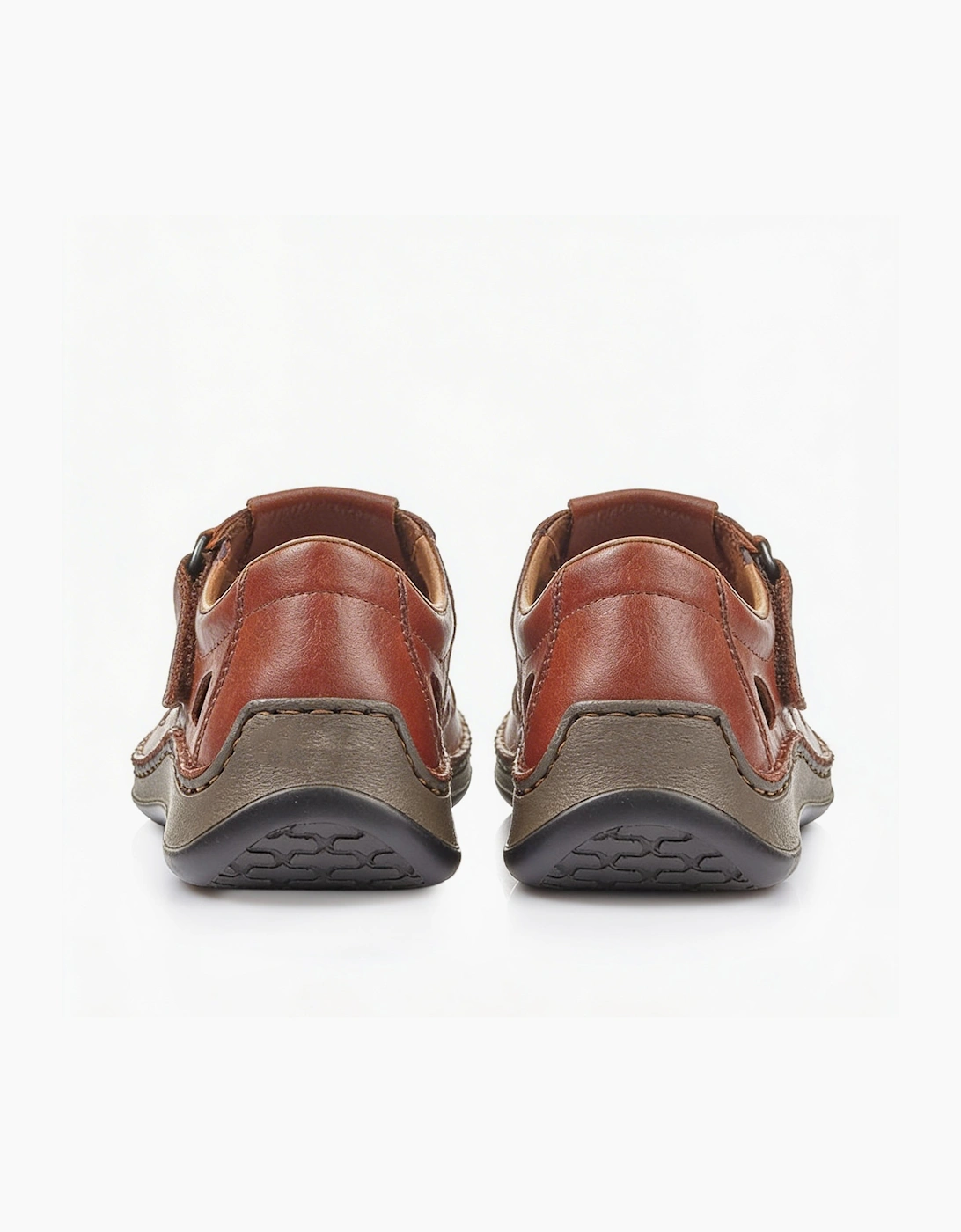 Rieker 05284 Mens Fisherman Sandals Brown