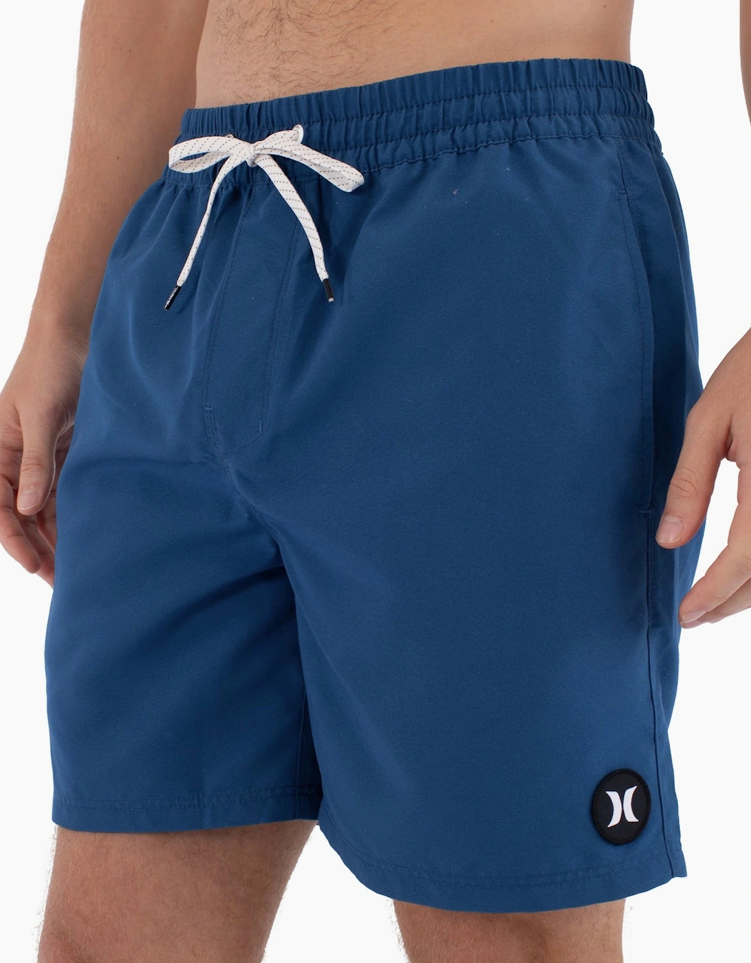Hurley Men's Black Volley Icon Solid 17" Sweat Shorts  33/32/32 M