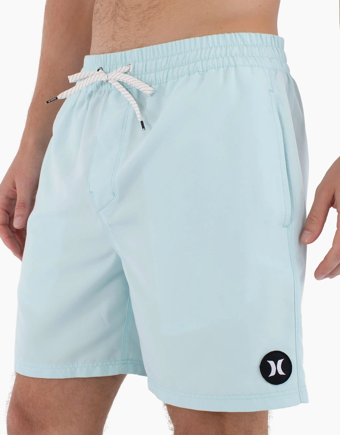 Hurley Men's Blue Volley Icon Solid 17" Sweat Shorts - Size 35/34/32