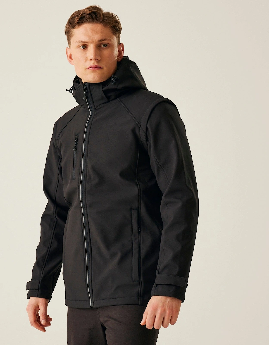 Regatta Professional Mens Erasmus 5 IN 1 Softshell Jacket, 2 of 1