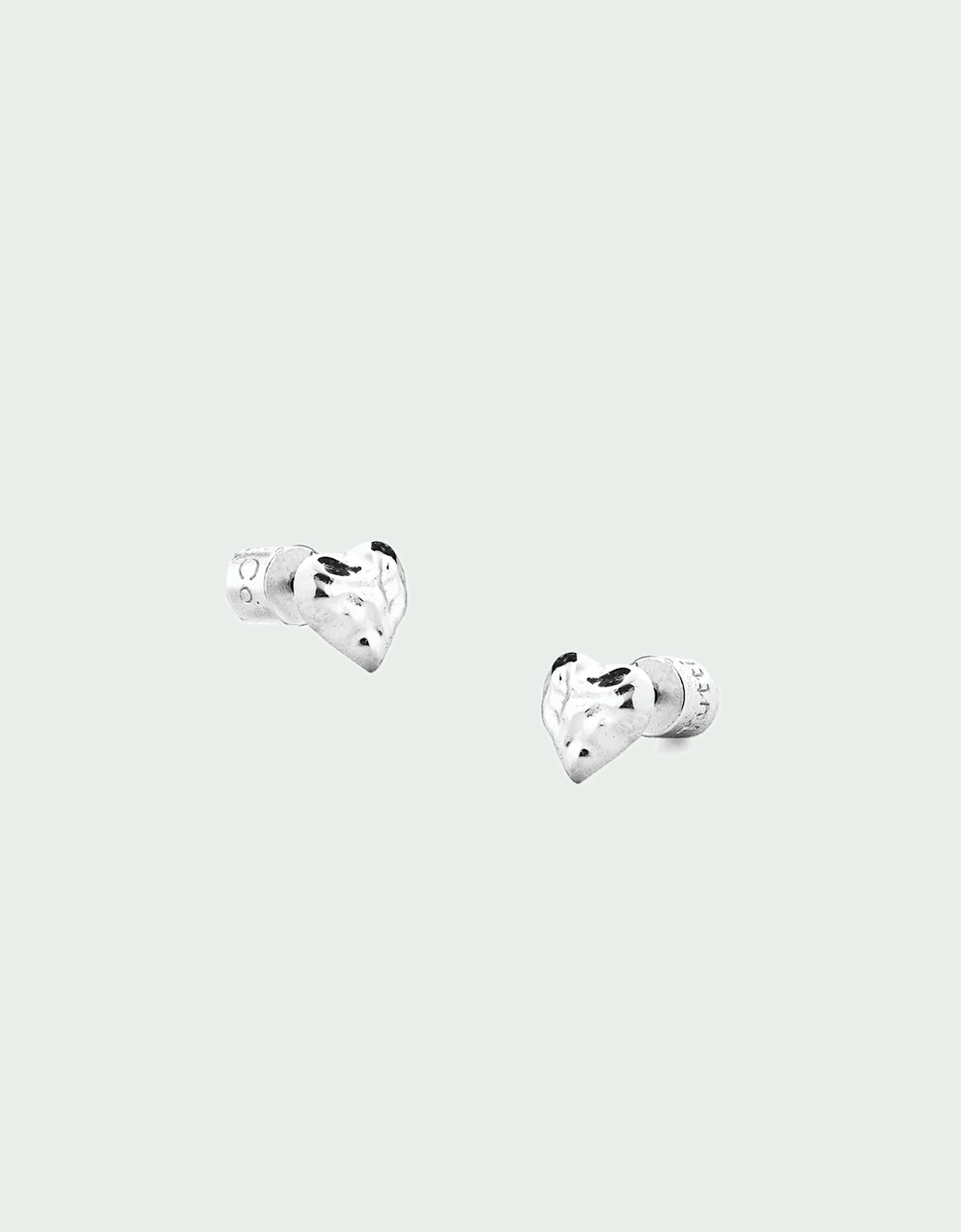 Tutti & Co Women's Silver/Silver Love Earrings