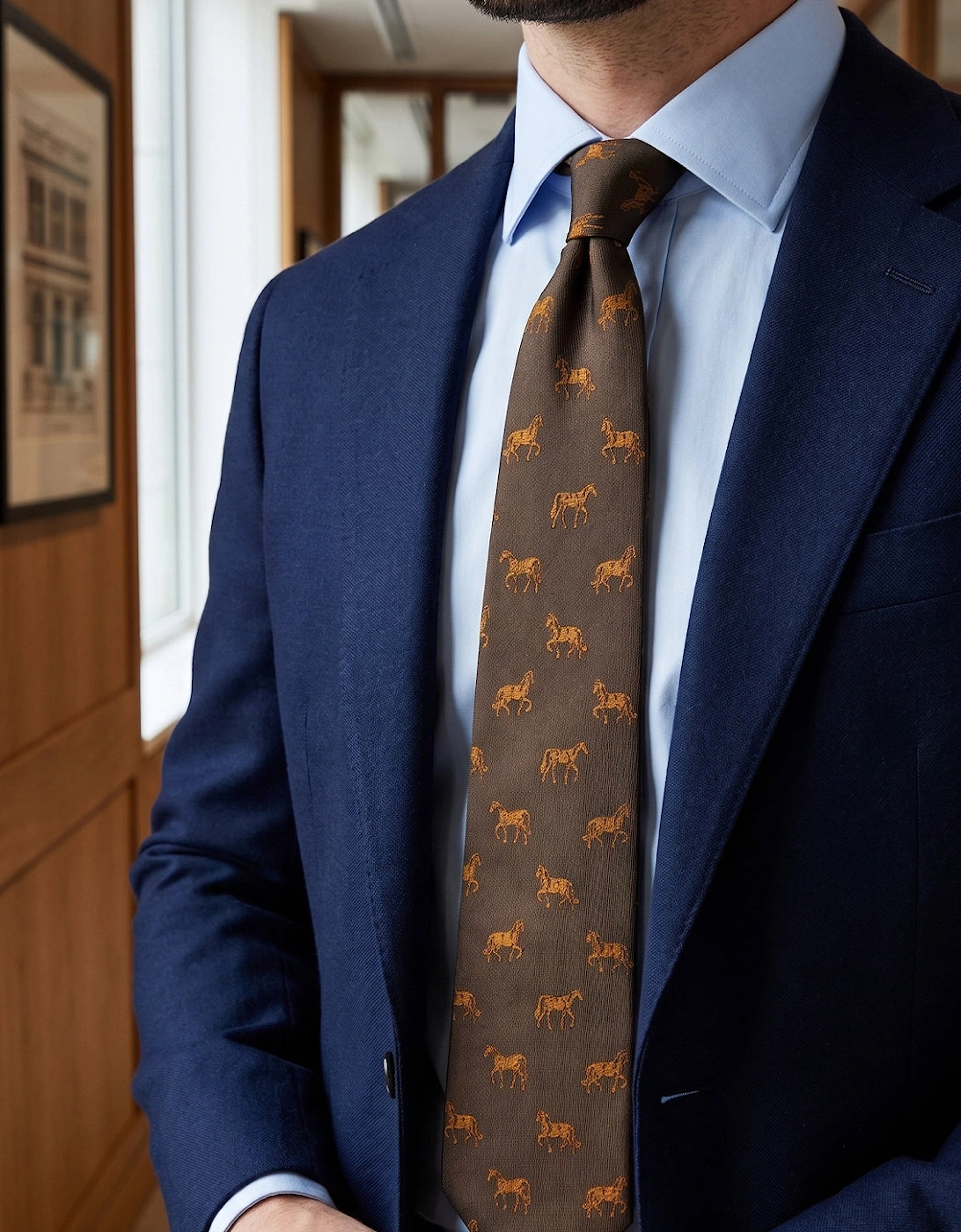 Stallion Deep Green Tie