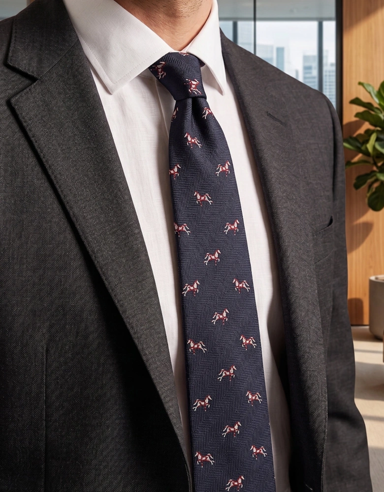 Gallop Navy Tie