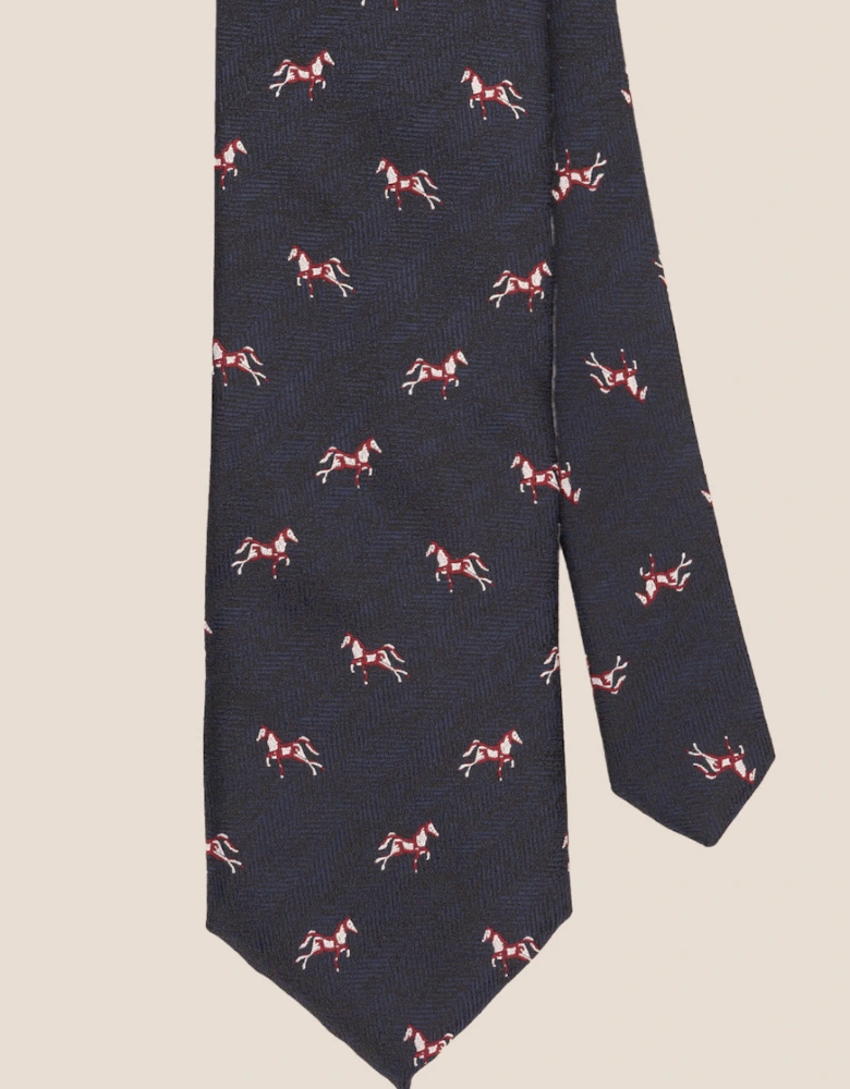 Gallop Navy Tie
