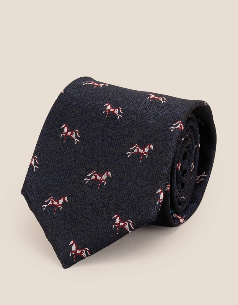 Gallop Navy Tie