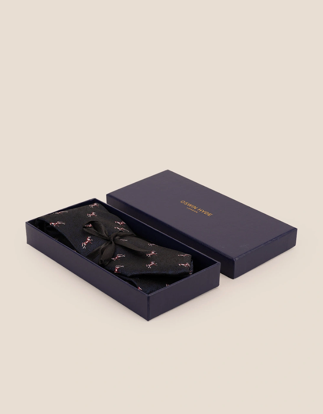 Gallop Navy Tie