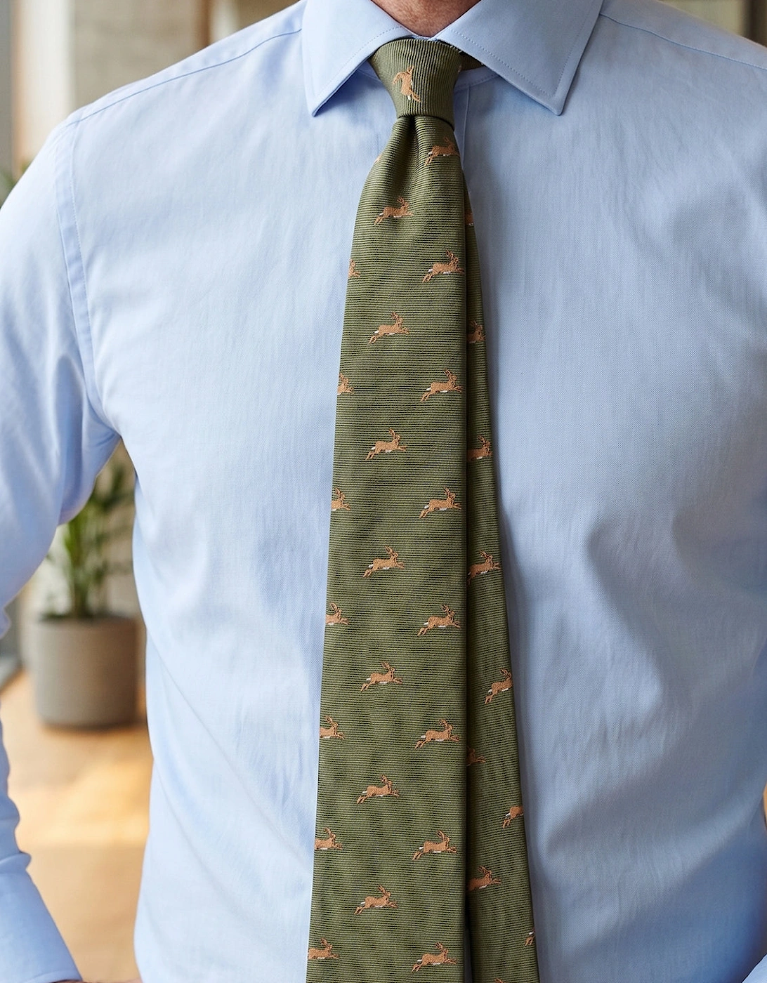 Buck Green Tie