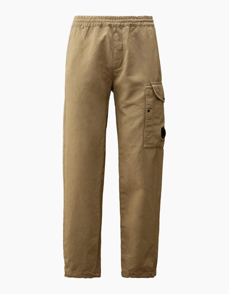 Cotton/Linen Lens Cargo Pants