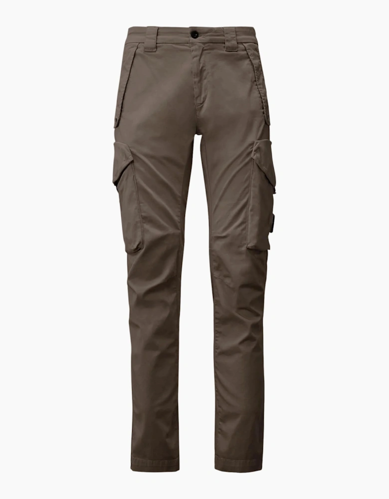 Stretch Satin Lens Cargo Pants