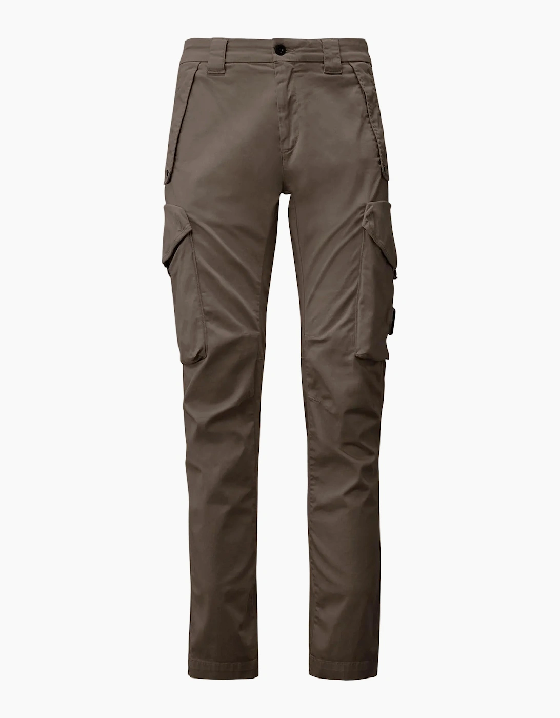 Stretch Satin Lens Cargo Pants