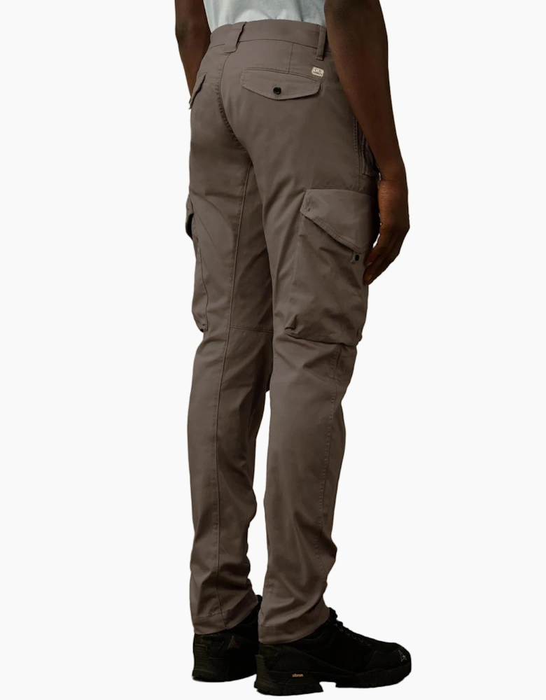 Stretch Satin Lens Cargo Pants