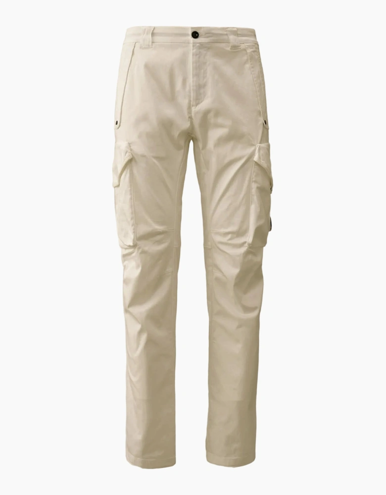 Stretch Satin Lens Cargo Pants