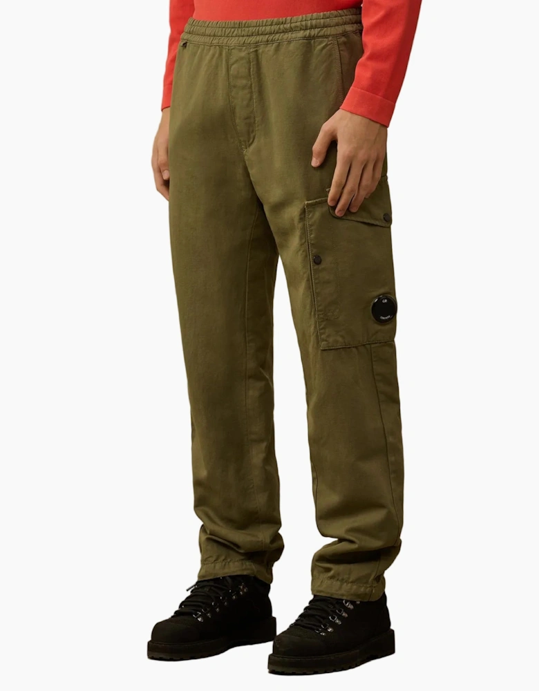 Cotton/Linen Lens Cargo Pants