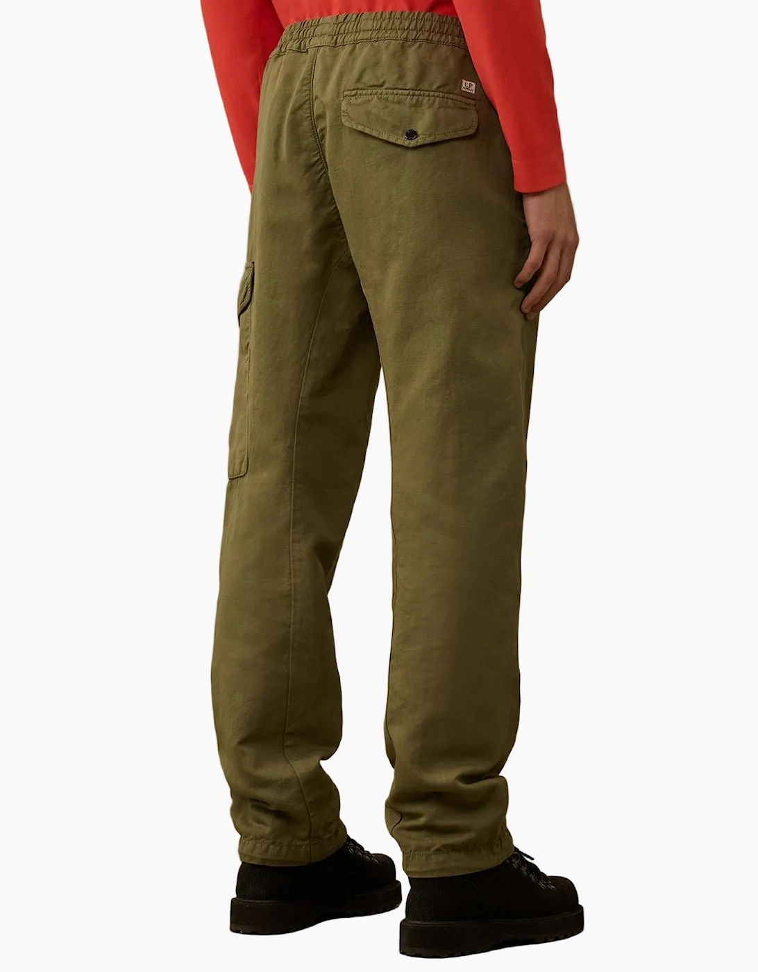 Cotton/Linen Lens Cargo Pants