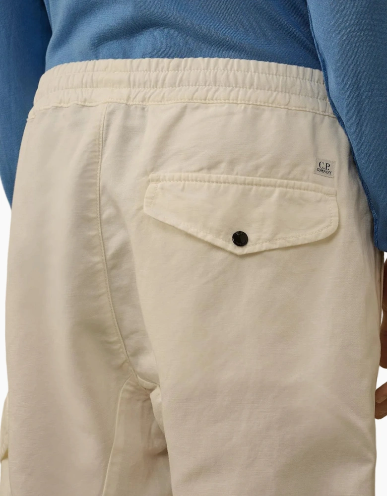 Cotton/Linen Lens Cargo Pants