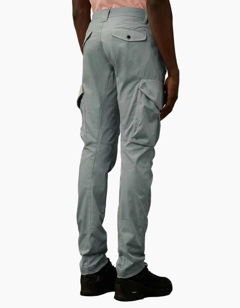 Stretch Satin Lens Cargo Pants