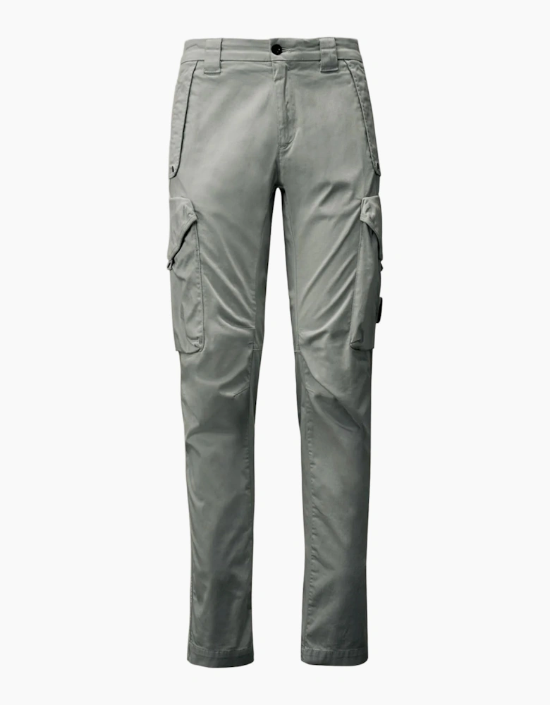 Stretch Satin Lens Cargo Pants