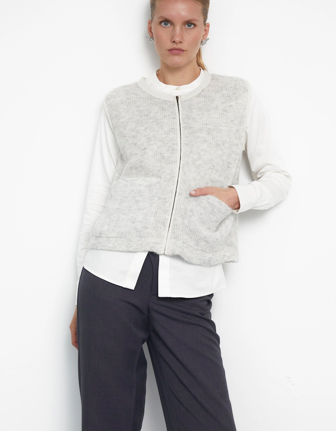 MOHAIR GILET