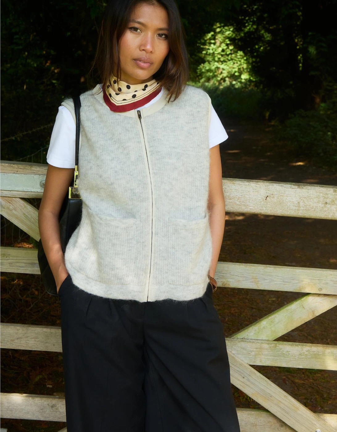 MOHAIR GILET