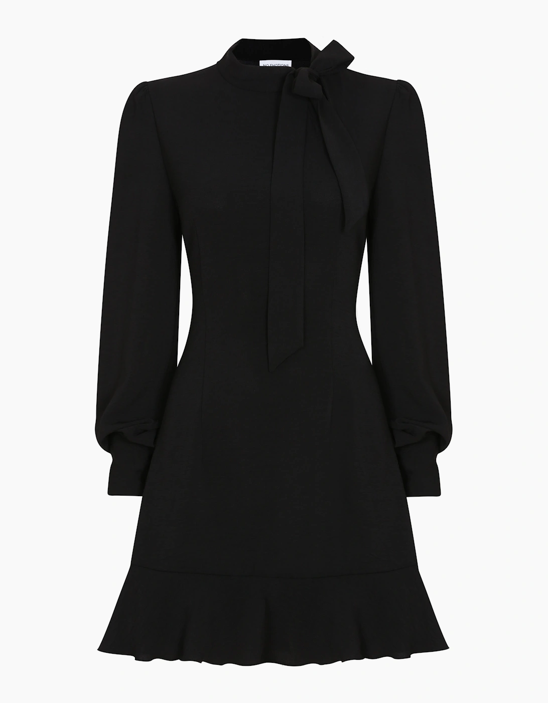 No Emotions Women's THE STELLA DRESS - Black - Size: XS uk6