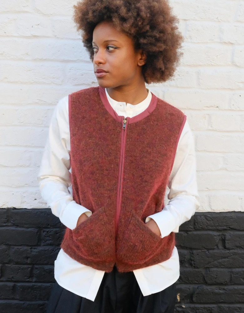 MOHAIR GILET