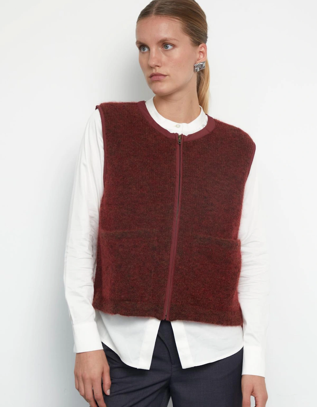 MOHAIR GILET