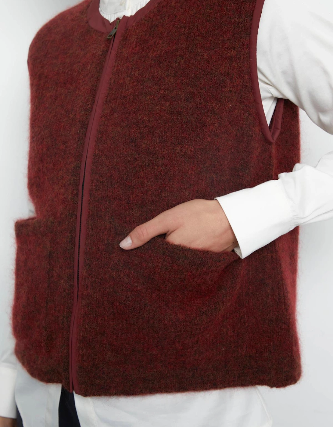 MOHAIR GILET