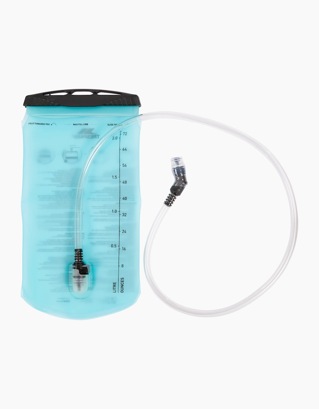 Trespass Women's Blue Quenched 2L Hydration Bladder - Size: One Size