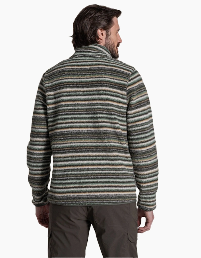 Craghoppers Mens Tatton II Contrast Striped Fleece Top