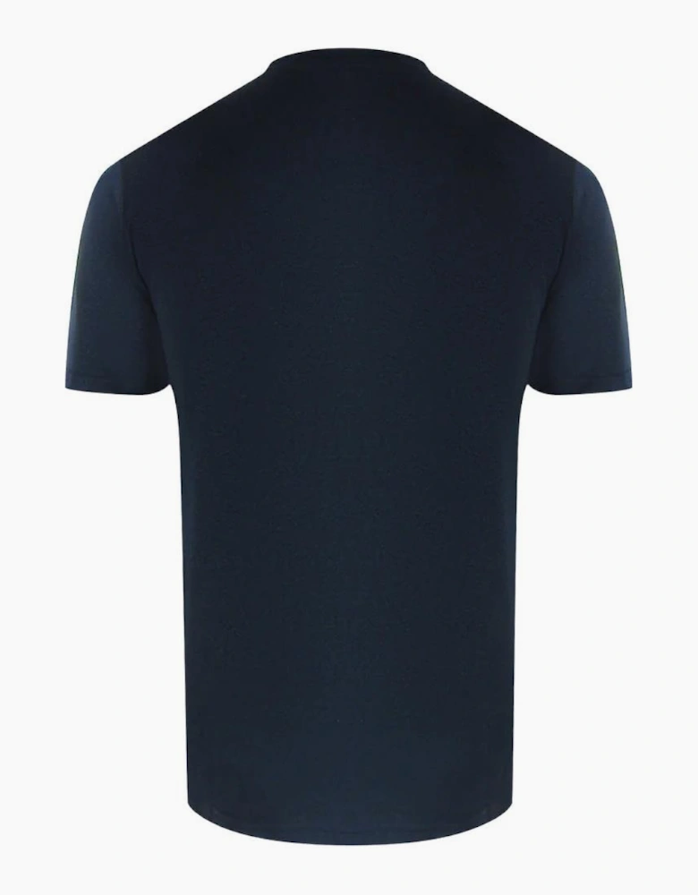 Love Moschino Logo T-Shirt in Navy