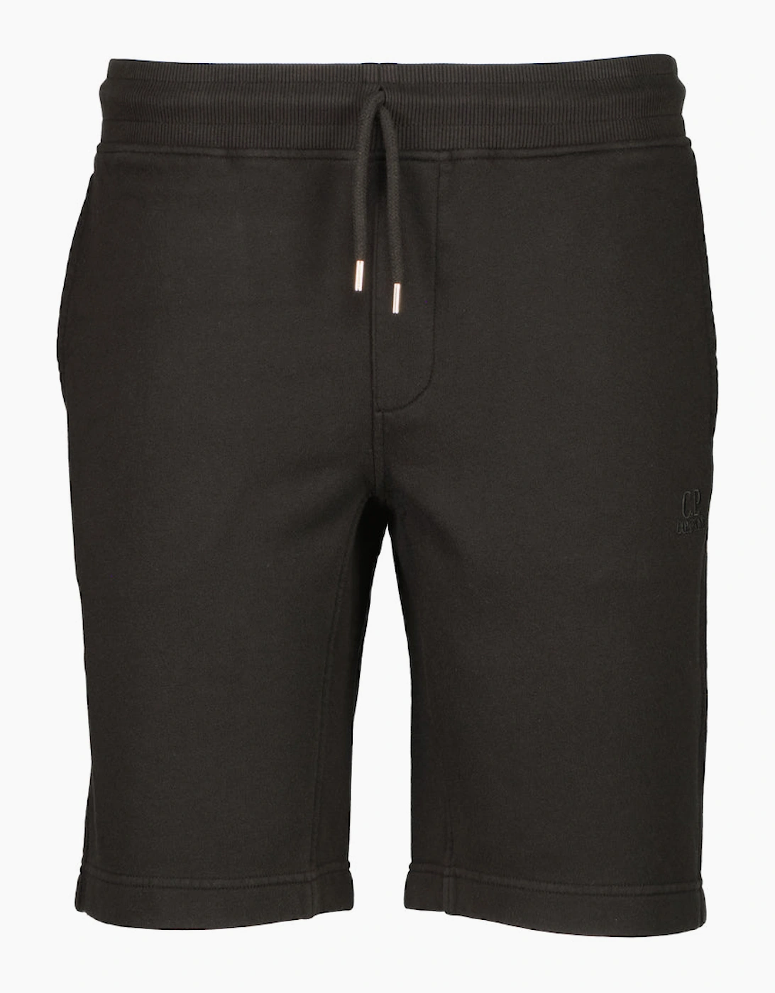 Cotton Diagonal Fleece Logo Bermudas, 5 of 4