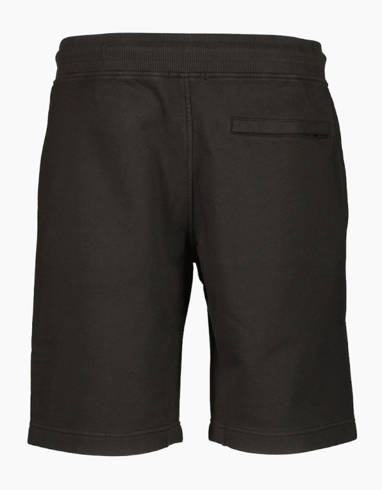 Cotton Diagonal Fleece Logo Bermudas