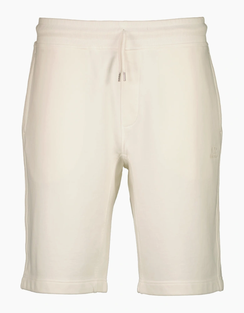 Cotton Diagonal Fleece Logo Bermudas