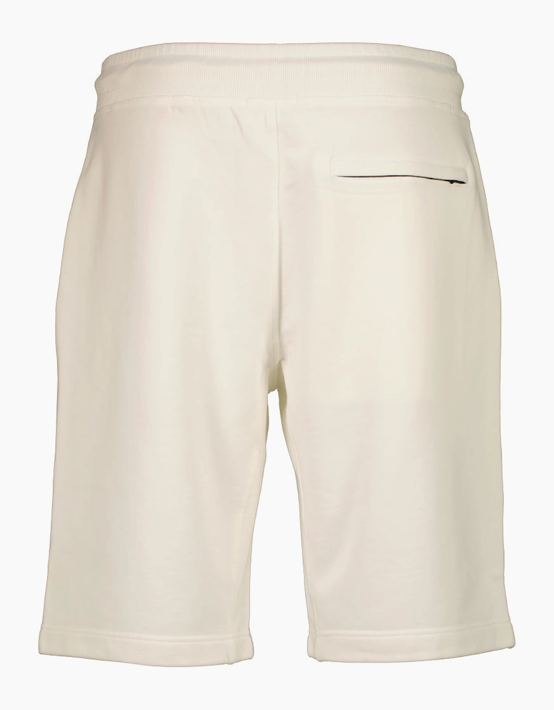 Cotton Diagonal Fleece Logo Bermudas