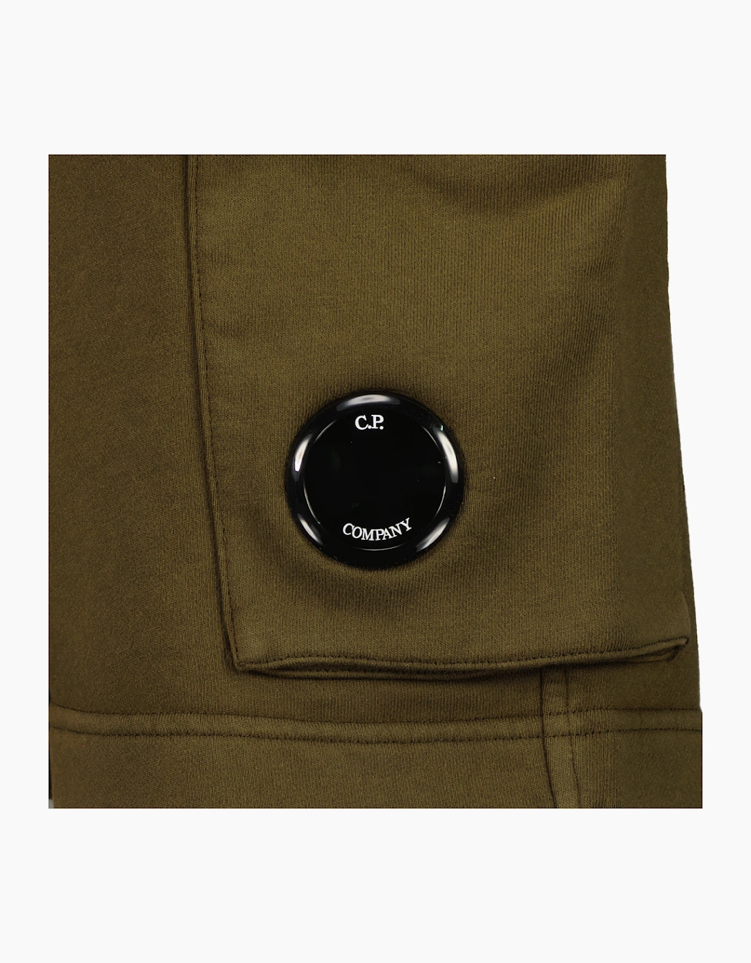 Cotton Diagonal Fleece Lens Bermudas