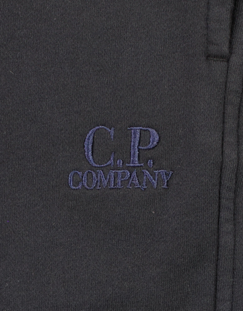 Cotton Diagonal Fleece Logo Bermudas